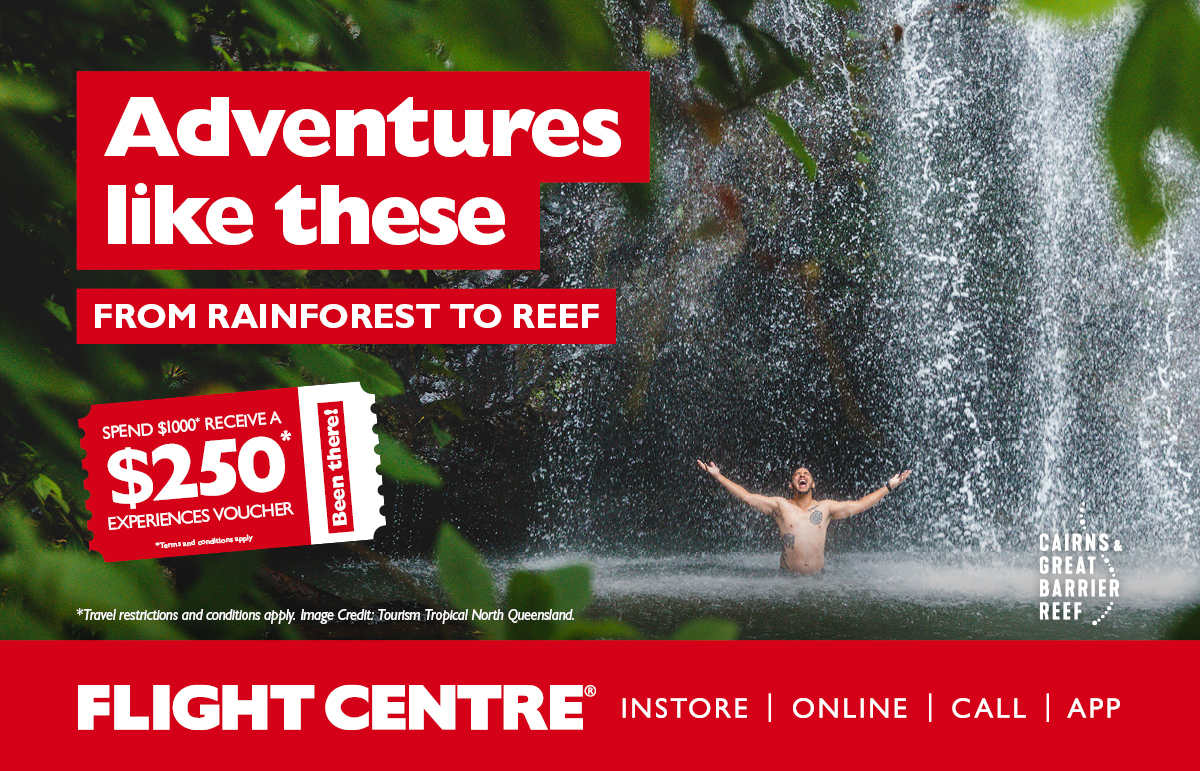 Flight Centre: Tropical North Queensland on sale now!